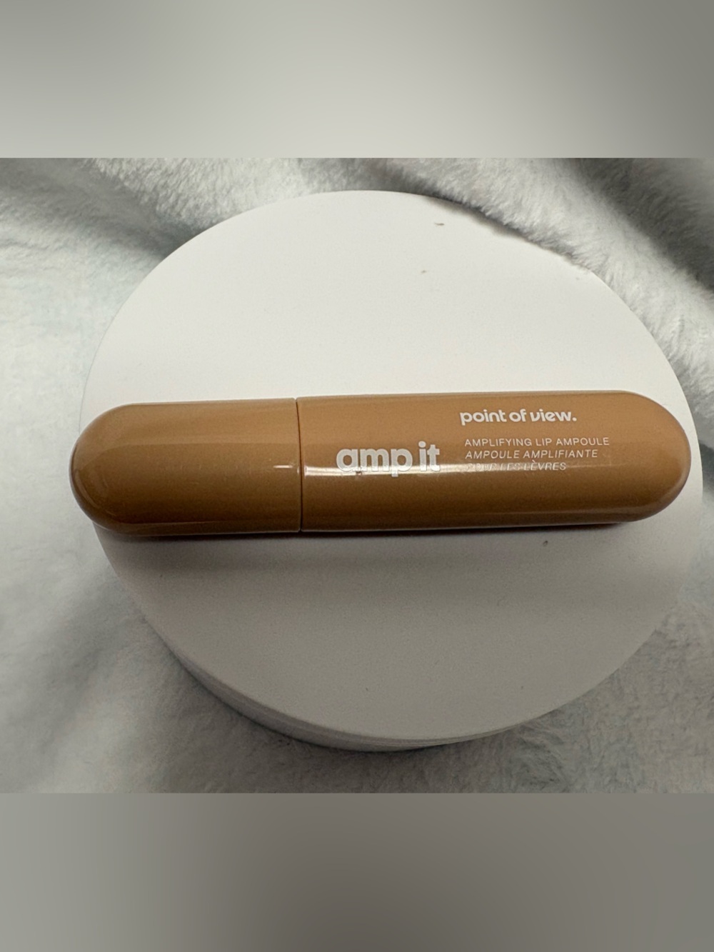 POV Beauty Point of View VANILLA LATTE Amp It Lip Treatment Ampoule NWOB!
